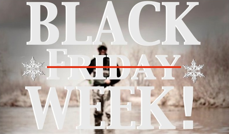 Black Friday week long fly fishing sale