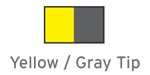 SA Sharkskin Running Line 032- Yellow-Gray Tip