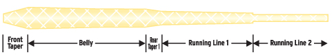SA Sharkskin Saltwater-Fly-Line-Taper