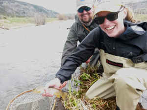 Fly Fishing Vail Colorado: Handle fish carefully