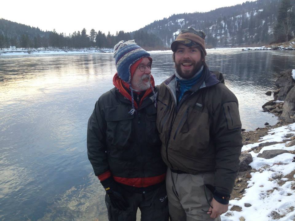 12996-Papa’s Minturn Anglers Idaho Steelhead Trip-Two men smiling