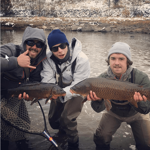 Denver Urban South Platte carps happy anglers