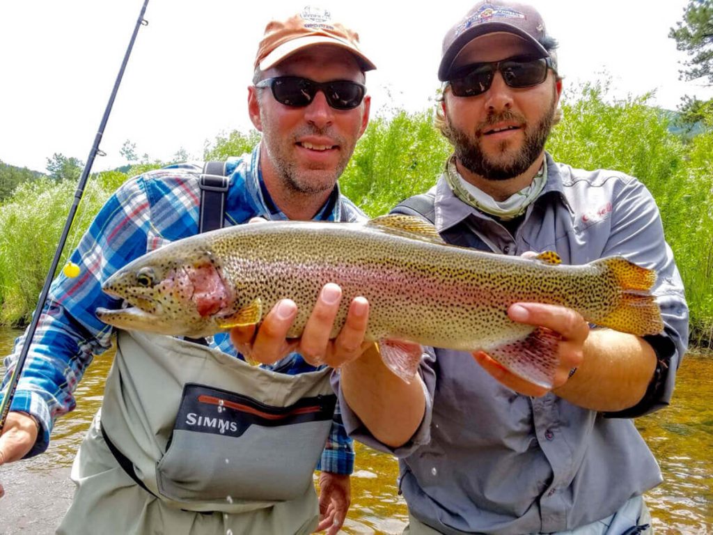 Eagle River Fly Fishing Cjarity is good