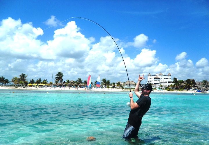 Saltwater fly fishing
